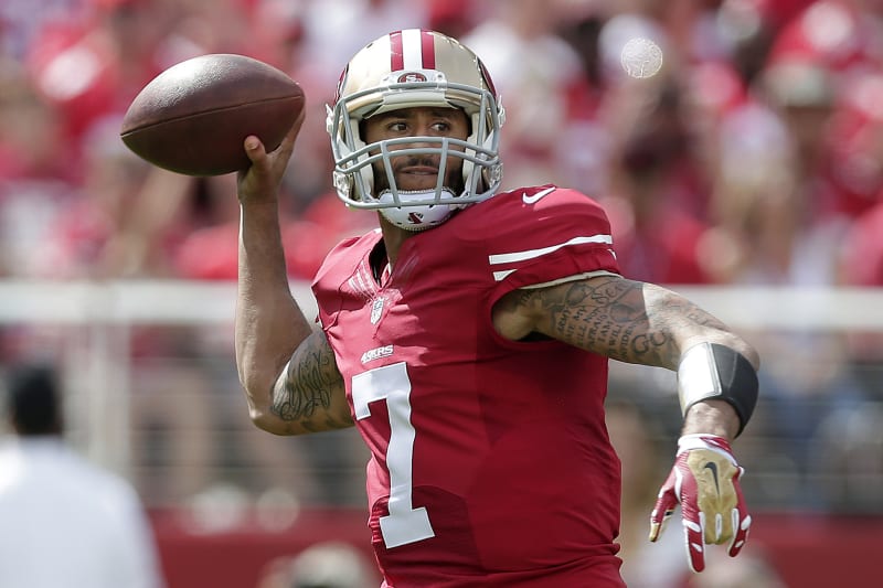 colin kaepernick signed jersey