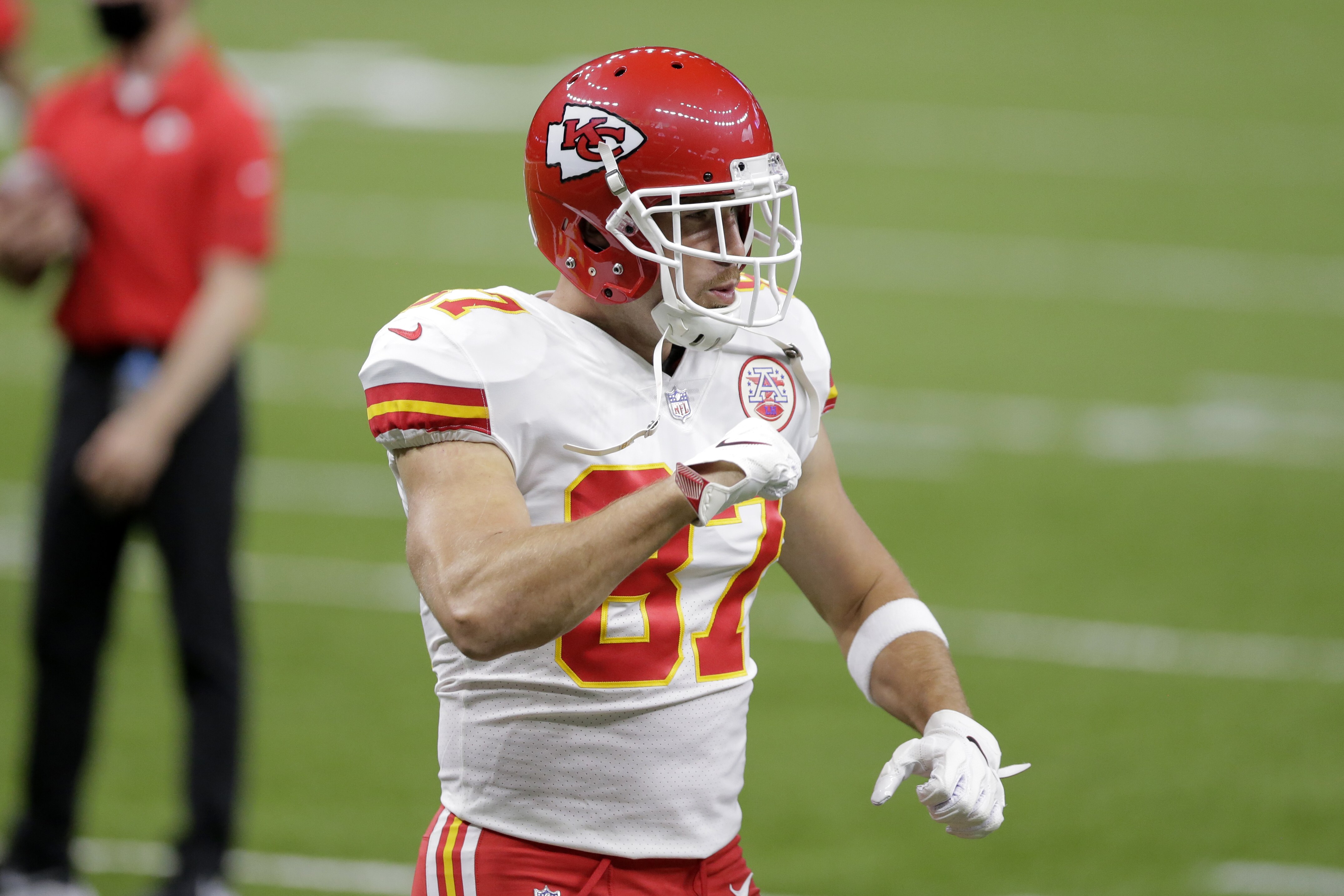 Chiefs Travis Kelce Andy Reid Trolled Me With Catching Kelce Trick Play Name Bleacher Report Latest News Videos And Highlights