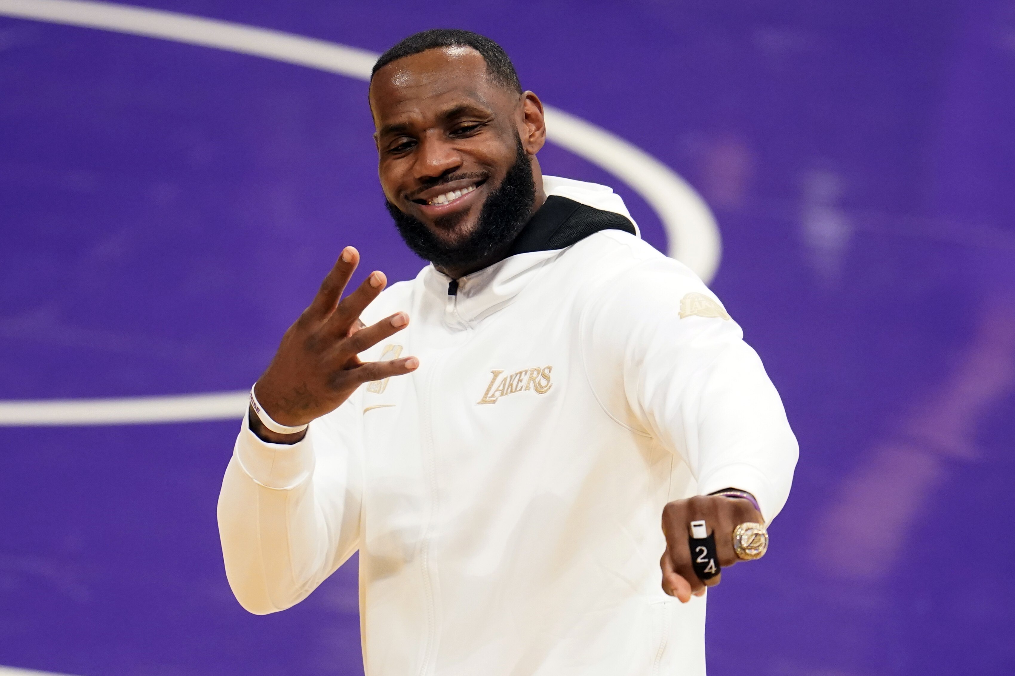 lebron james angeles lakers