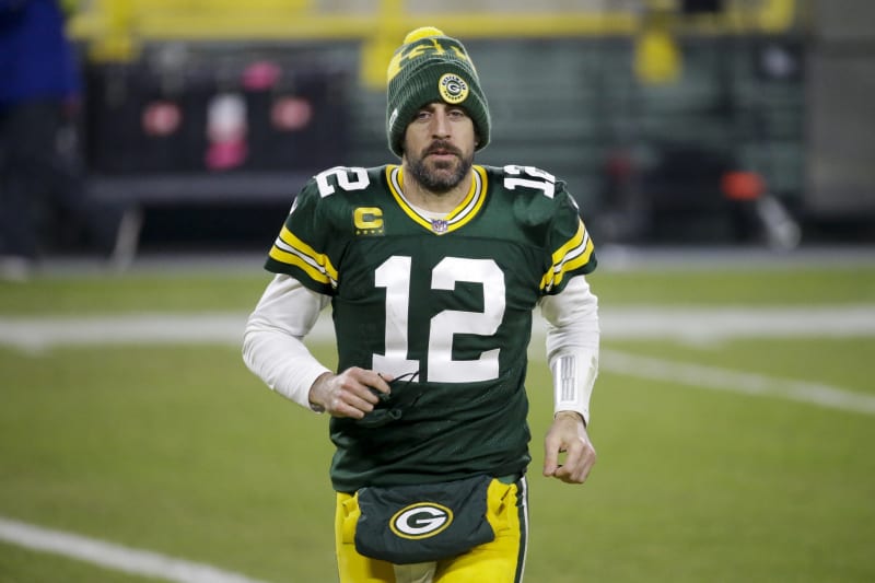 aaron rodgers shirt off