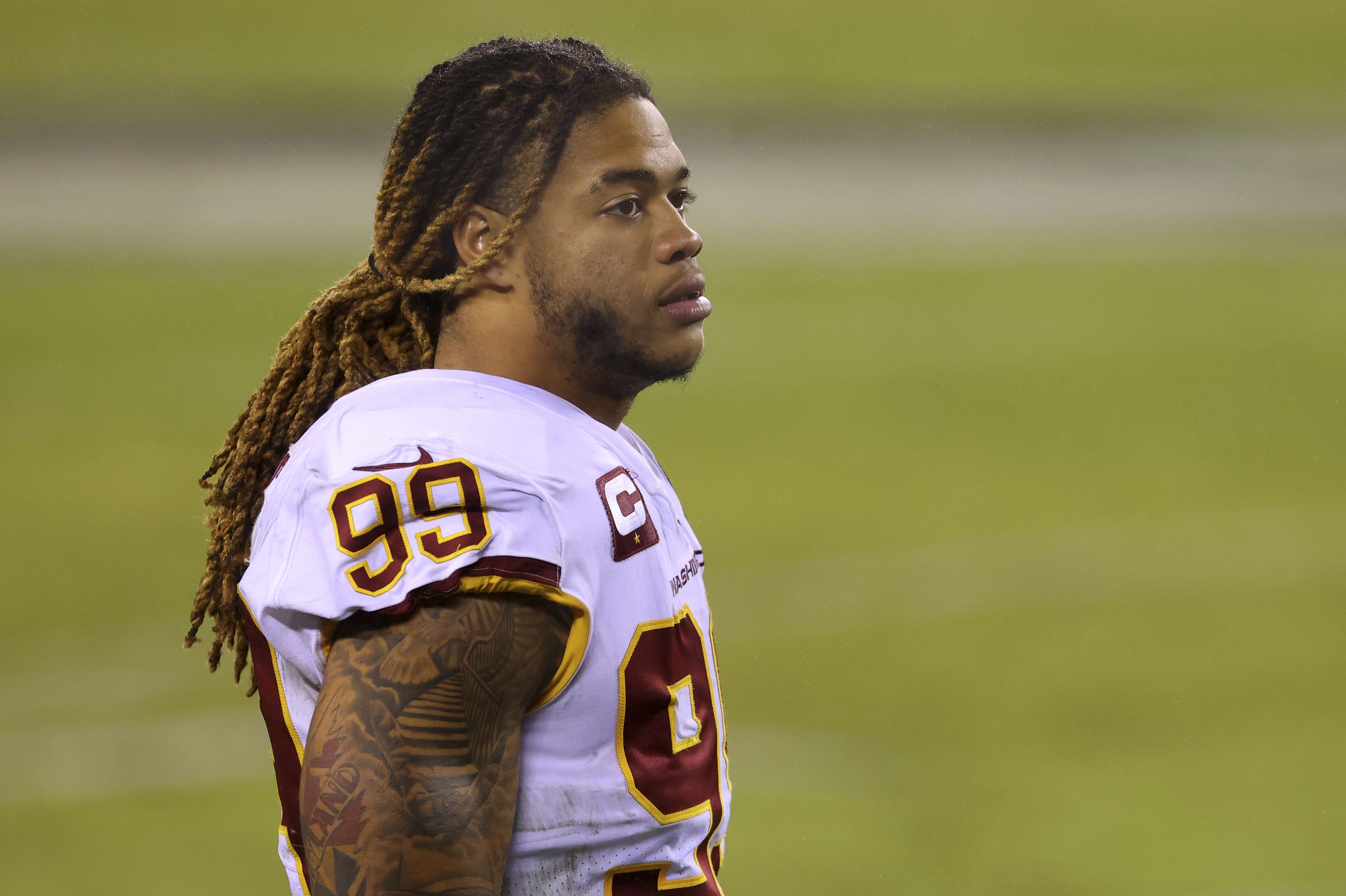 Chase Young You Trippin If You Think I M Not Excited To Face Tom Brady Bleacher Report Latest News Videos And Highlights