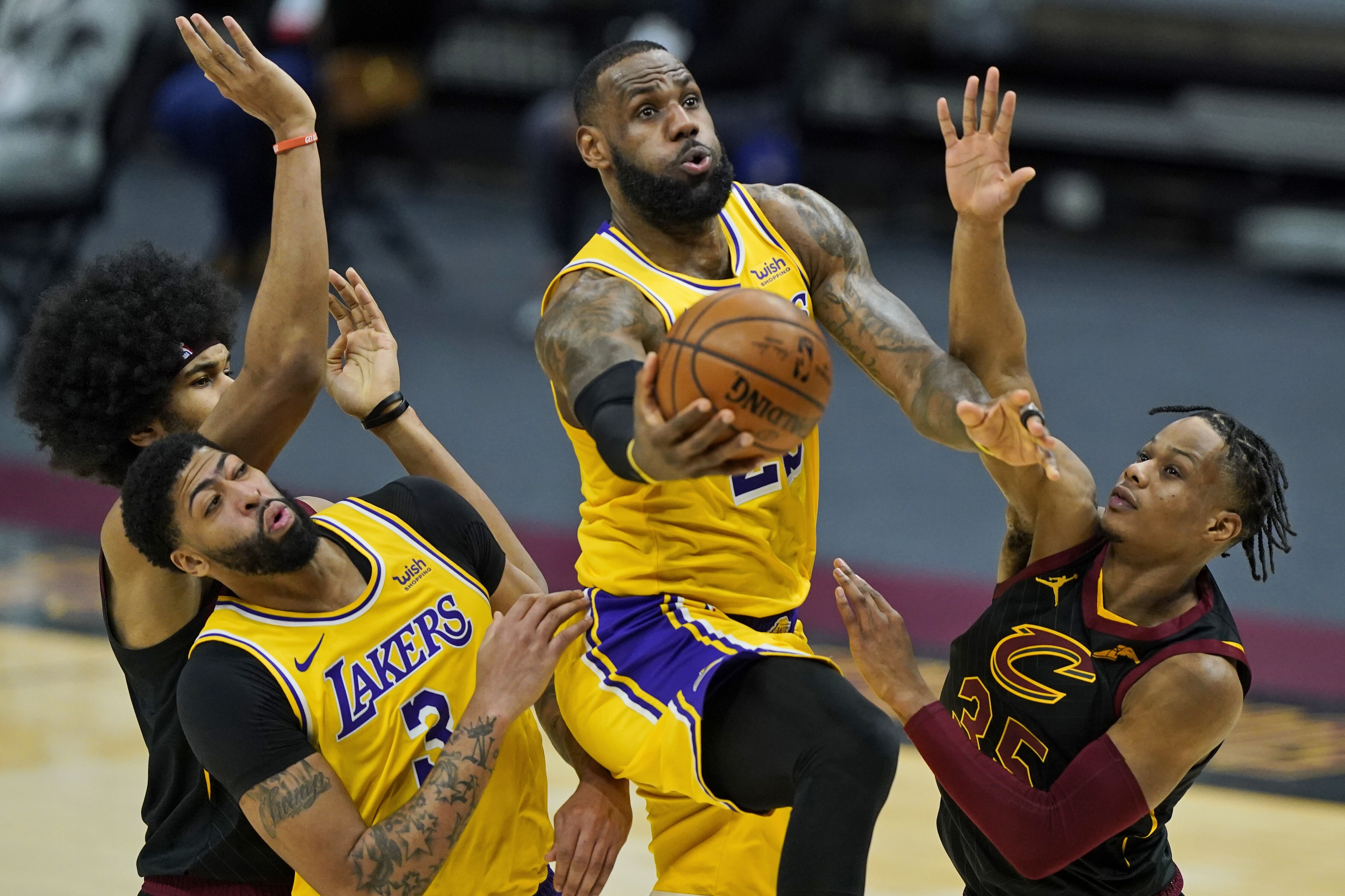 lakers cavs