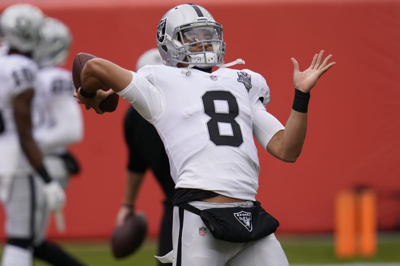 marcus mariota raiders uniform