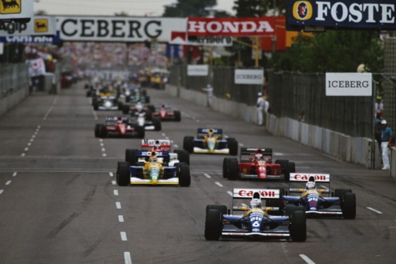 american f1 race