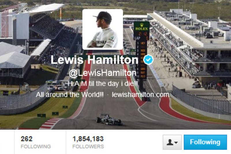 lewis hamilton fb