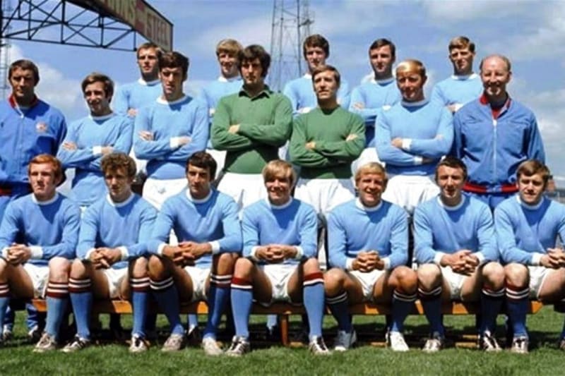man city historical kits