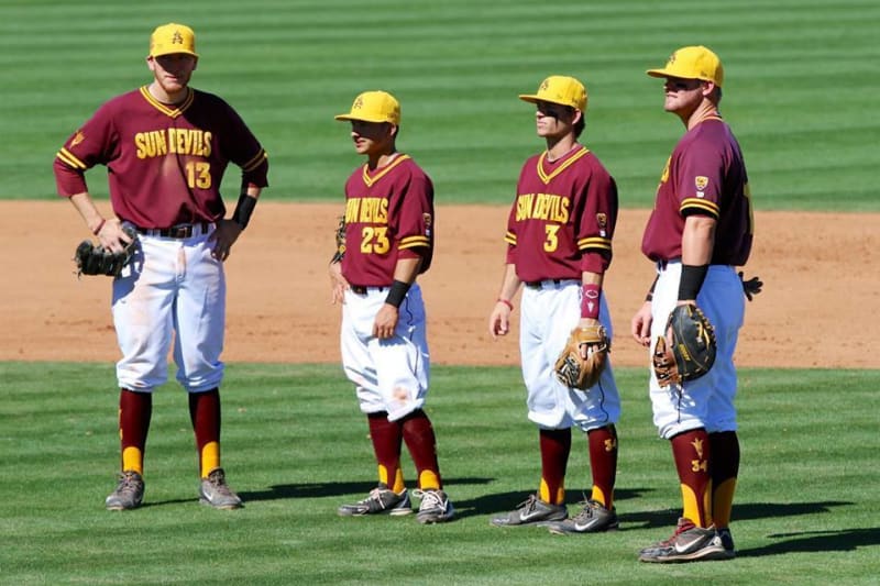 arizona state baseball uniforms