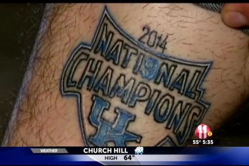 Sports Tattoos Fans Regretted The Next Morning Bleacher Report Latest News Videos And Highlights