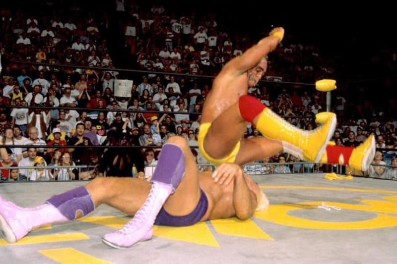 Hulk Hogan Joins Wcw And The Most Holy S T Moments In Wrestling History Bleacher Report Latest News Videos And Highlights - dean ambrose and hulk hogan fighting in roblox with intro