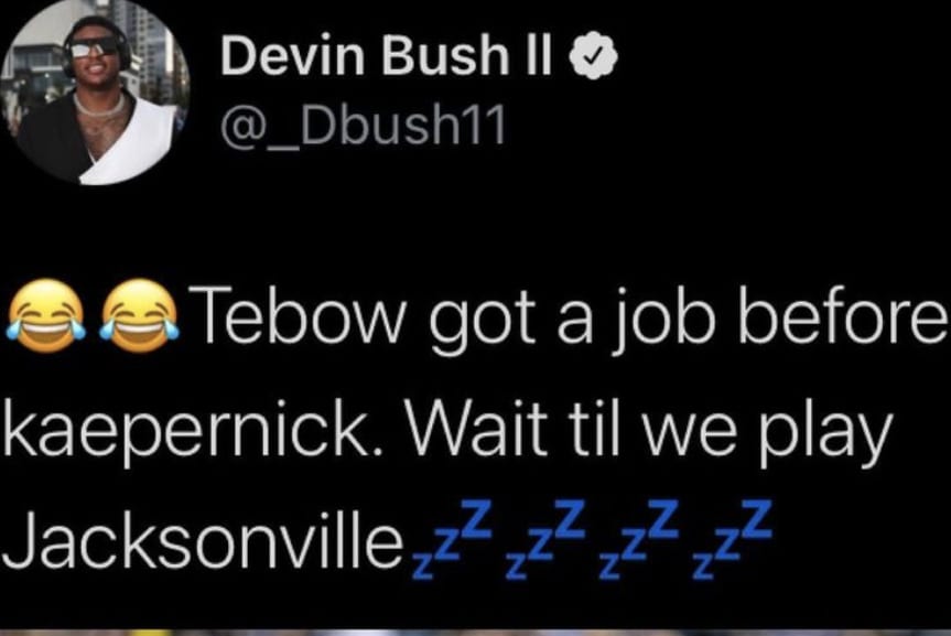 Devin Bush tweets disturbing cat video days after ripping teammates for  using TikTok