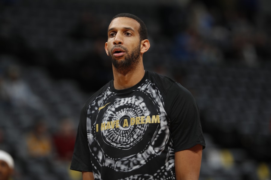 Brandan Wright - Memphis Grizzlies - Game-Issued MLK50 Pride