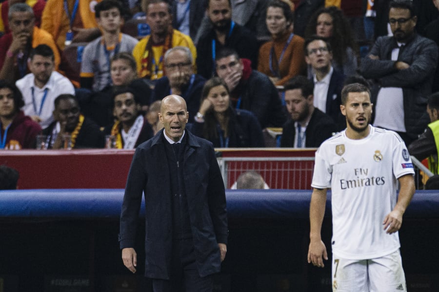Zinedine Zidane Talks Eden Hazard Thibaut Courtois After Real Madrid Ucl Win Bleacher Report Latest News Videos And Highlights