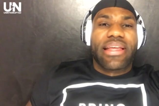 LeBron James Talks 'Playing Best Team in League' on Christmas