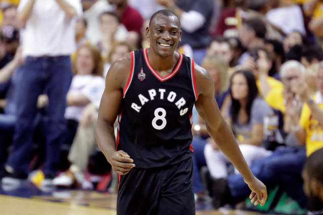 Biyombo raptors clearance jersey