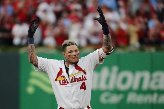 19 Yadier Molina Catchers Gear Stock Photos, High-Res Pictures