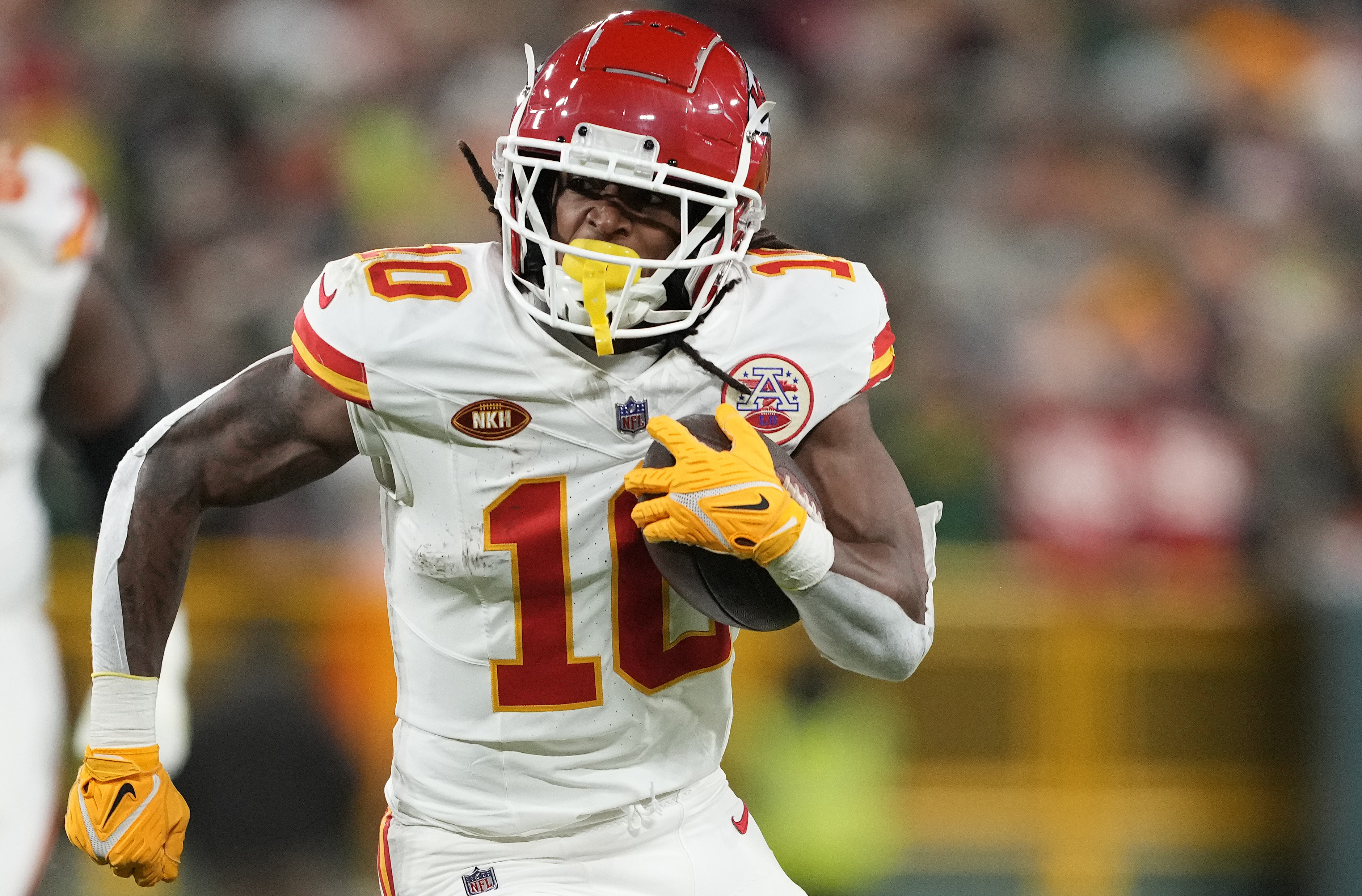 NFL suspends Chiefs WR six games