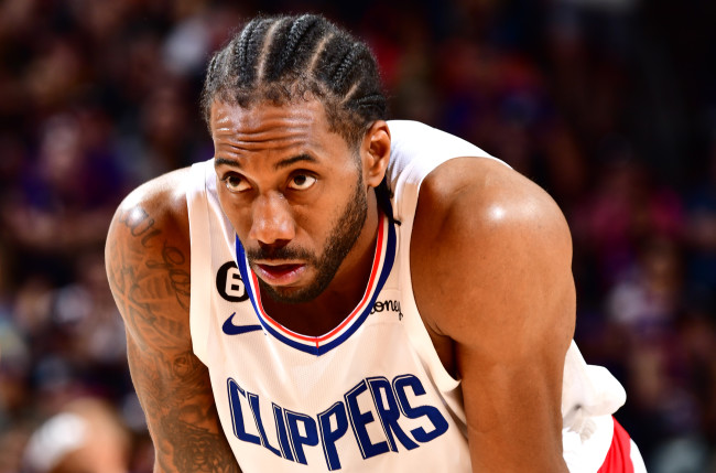 Kawhi leonard new balance bleacher 2025 report
