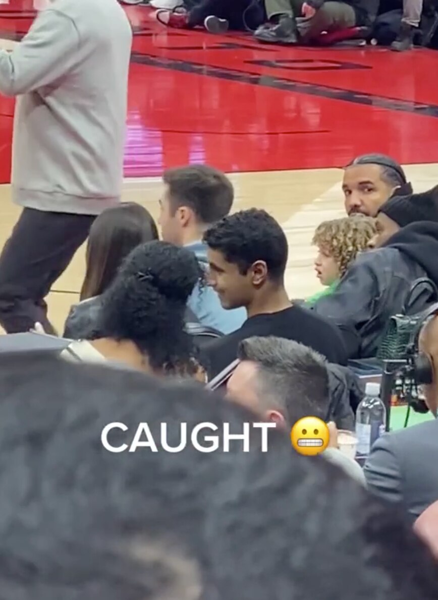 Fan Caught Recording Drake