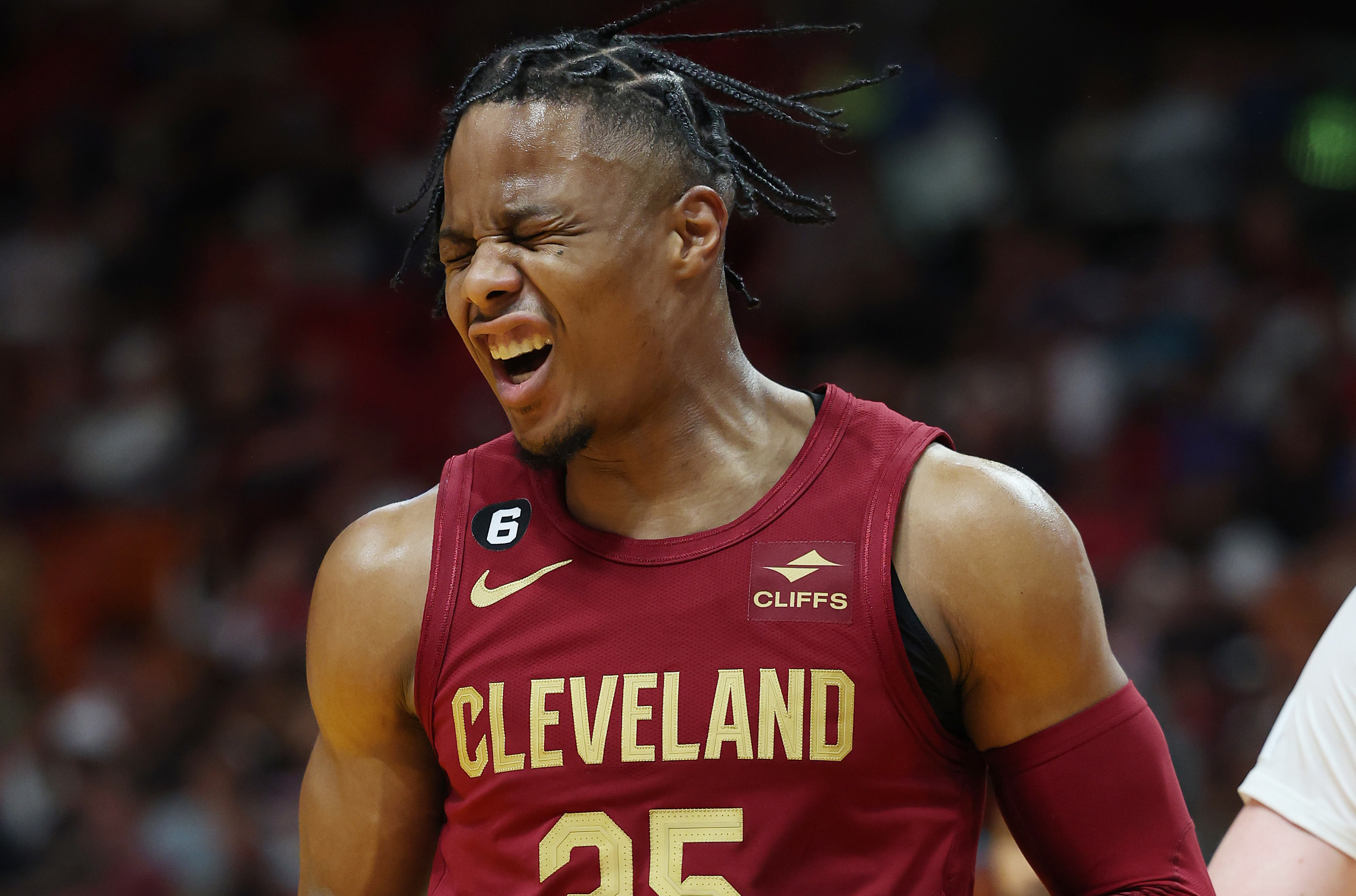 Rookie Isaac Okoro comes through for shorthanded Cavs