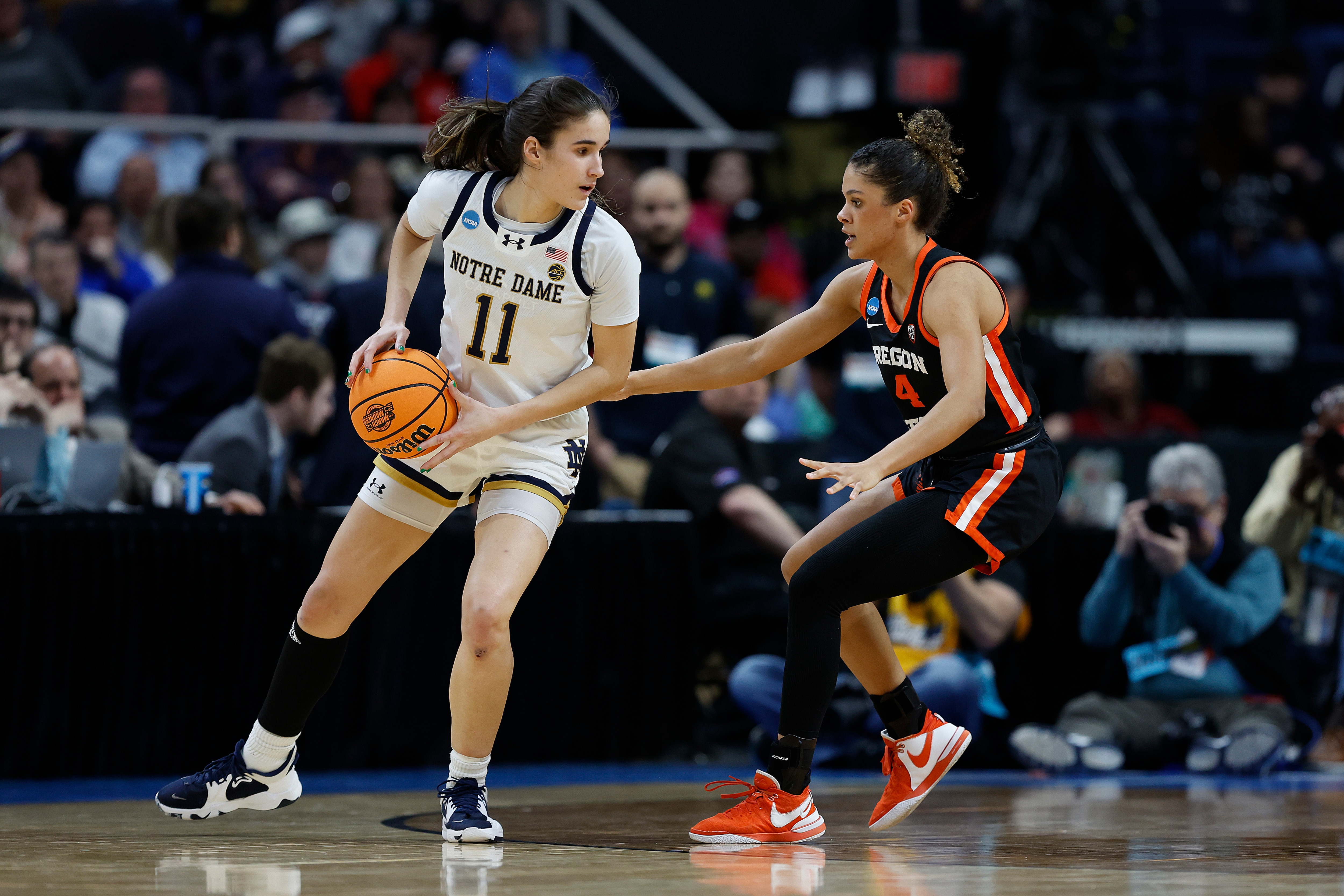 ND Guard Scores 22 in Loss 
