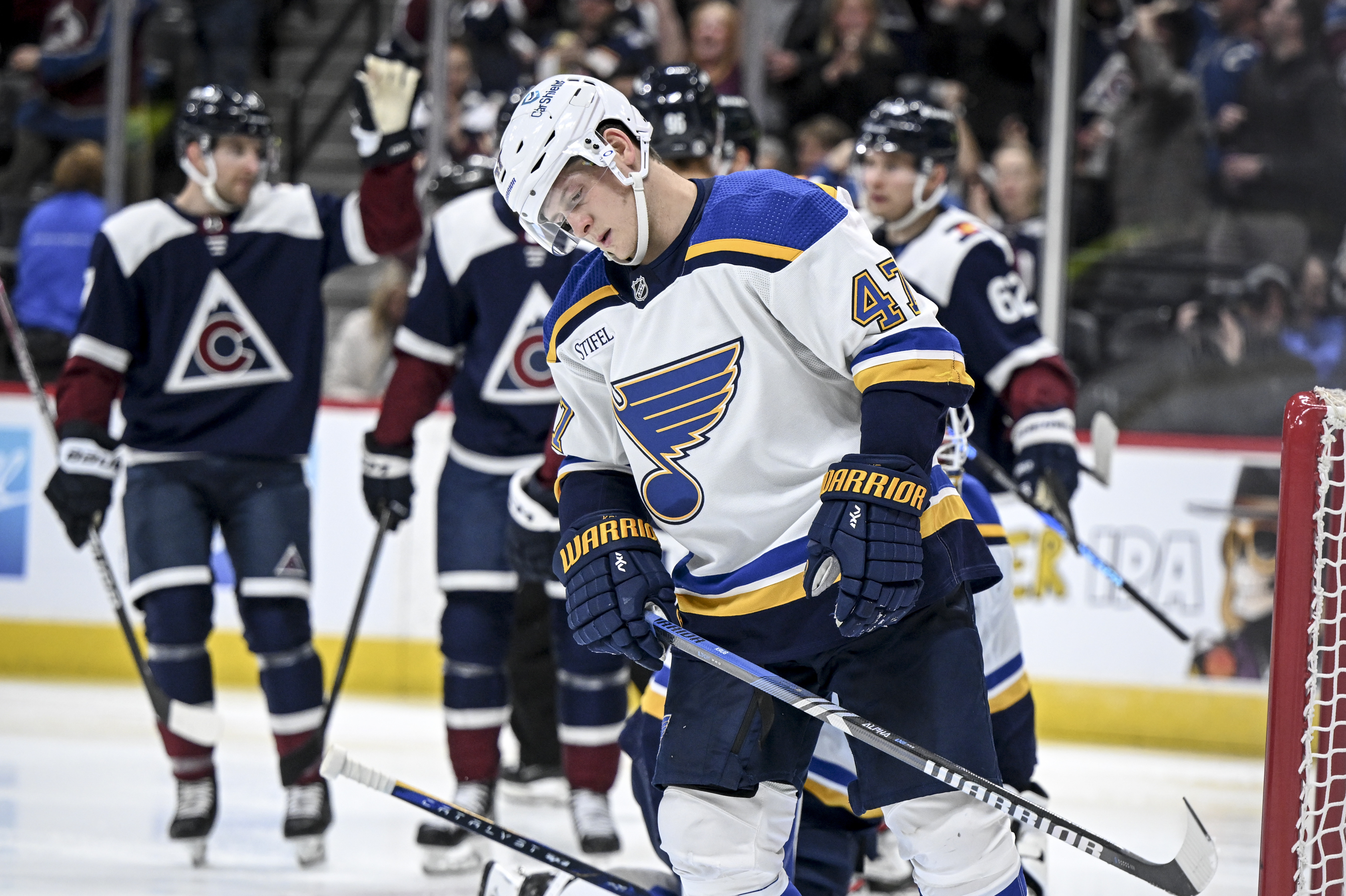 St. Louis Blues defenseman collapses on bench during game in Anaheim -  ABC17NEWS
