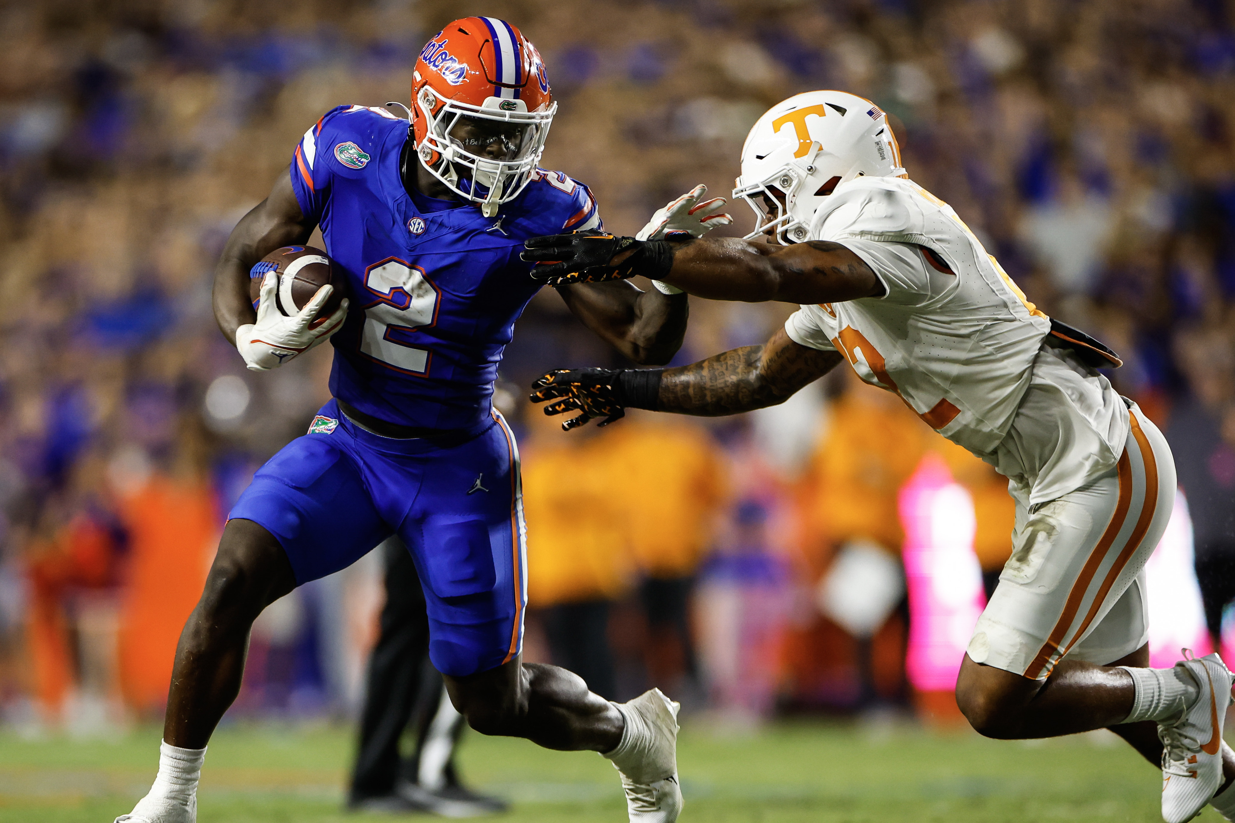 PFF Grades: Tennessee at Florida