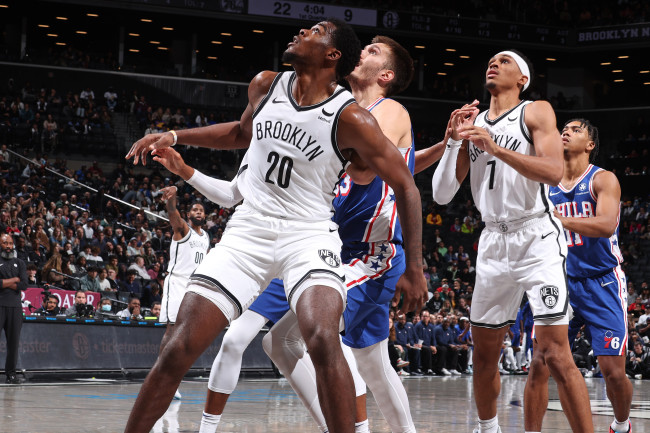 Day'Ron Sharpe takes next step in case for more Nets minutes