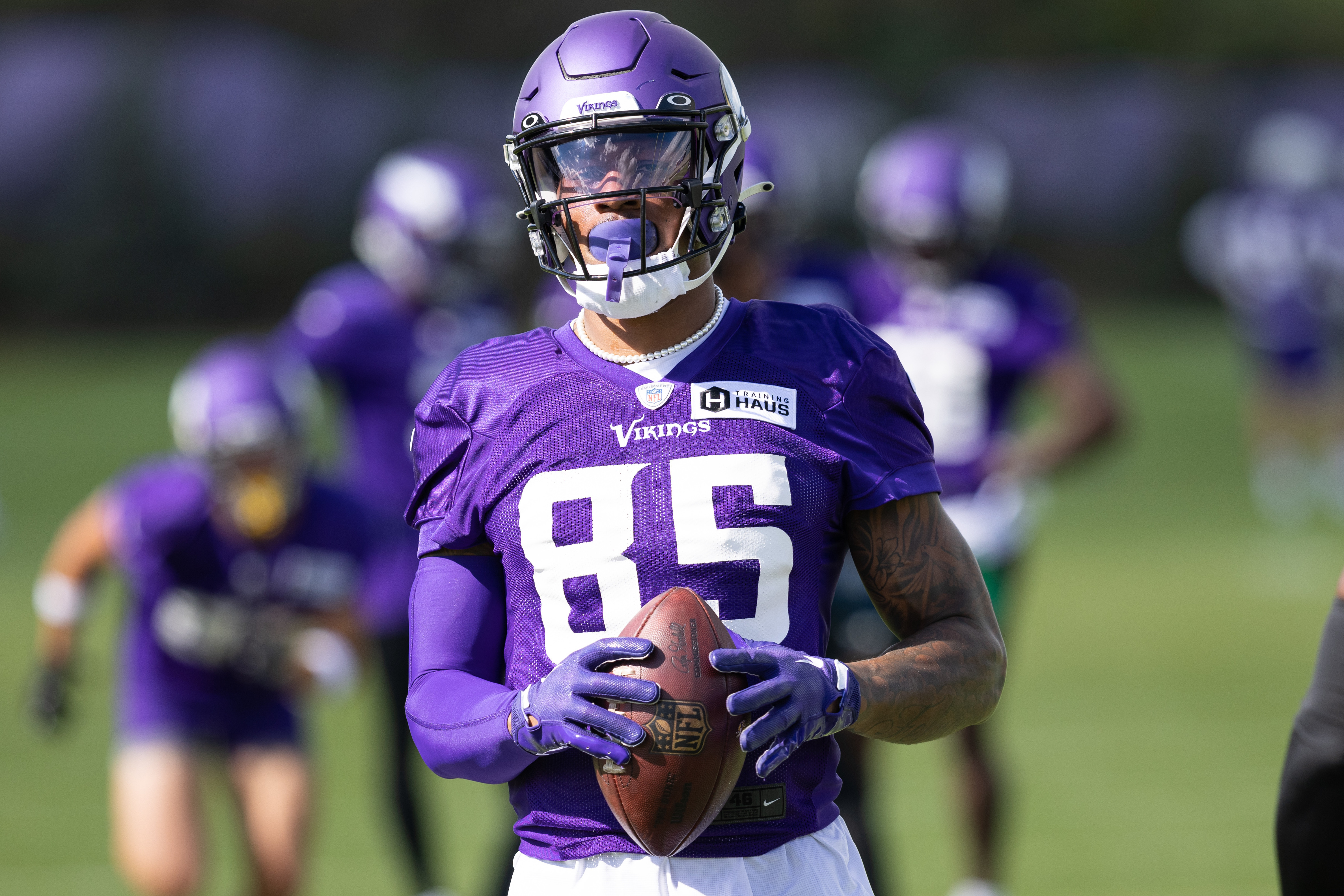 Cam Akers Minnesota Vikings Nike Game Jersey - Purple