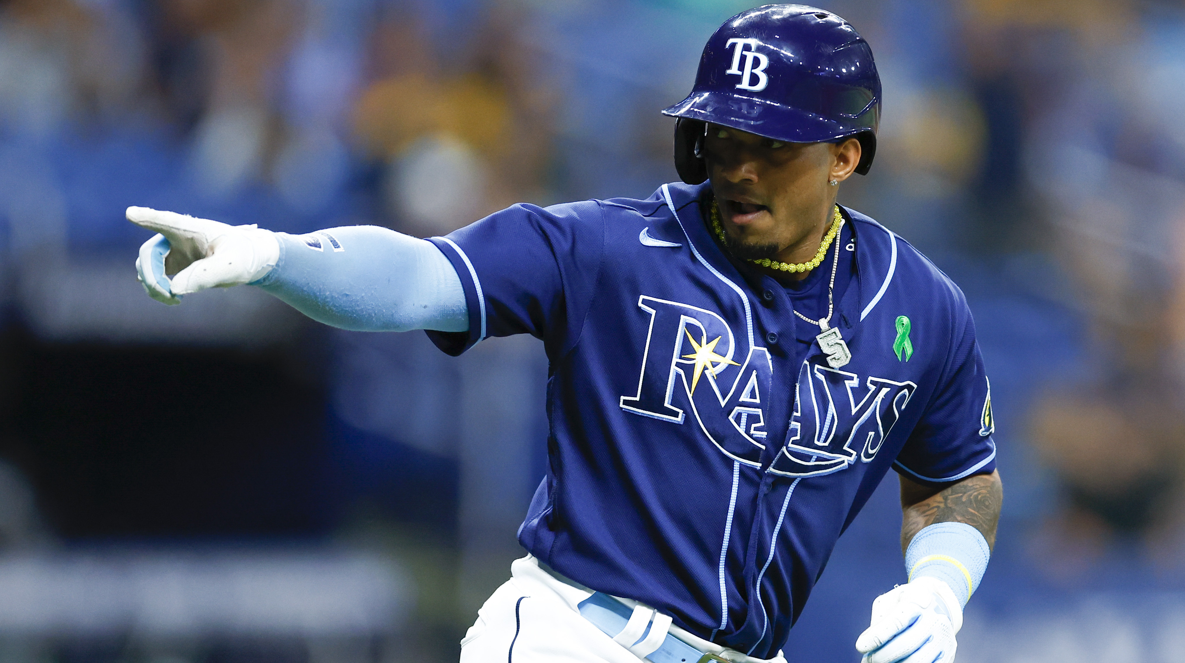 Arozarena homers, hit by 2 pitches as Rays beat Yankees 5-4