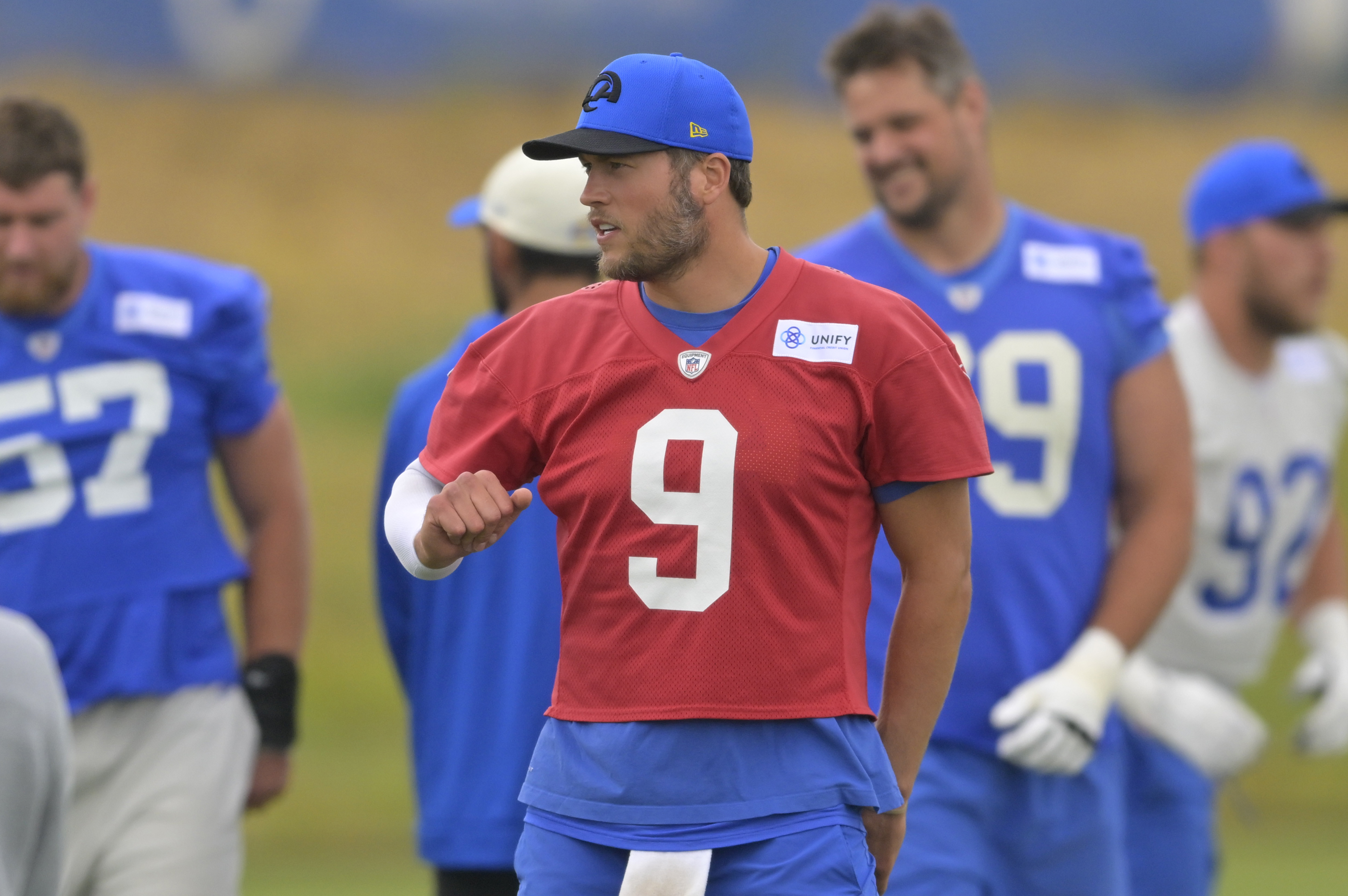 Matt Stafford: Kelly Stafford shares epic photo of QB celebrating