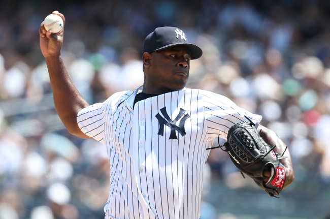 Yanks pitcher Luis Severino out for season with strained left oblique
