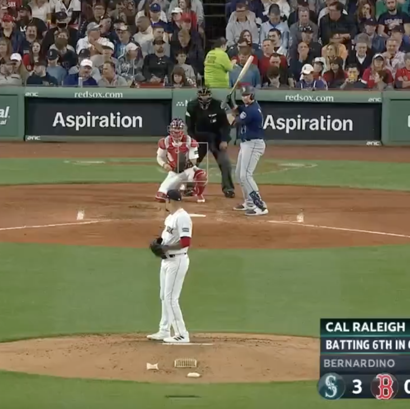 Cal Raleigh makes history as Mariners beat Red Sox 10-1