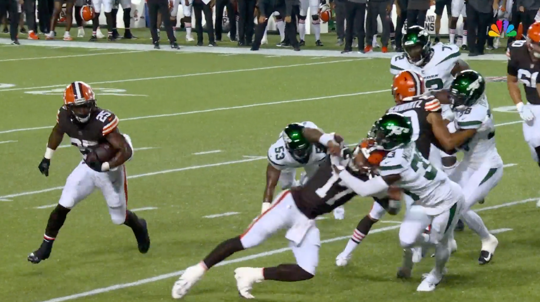 Final Score: Browns 21 Jets 16 - Gang Green Nation