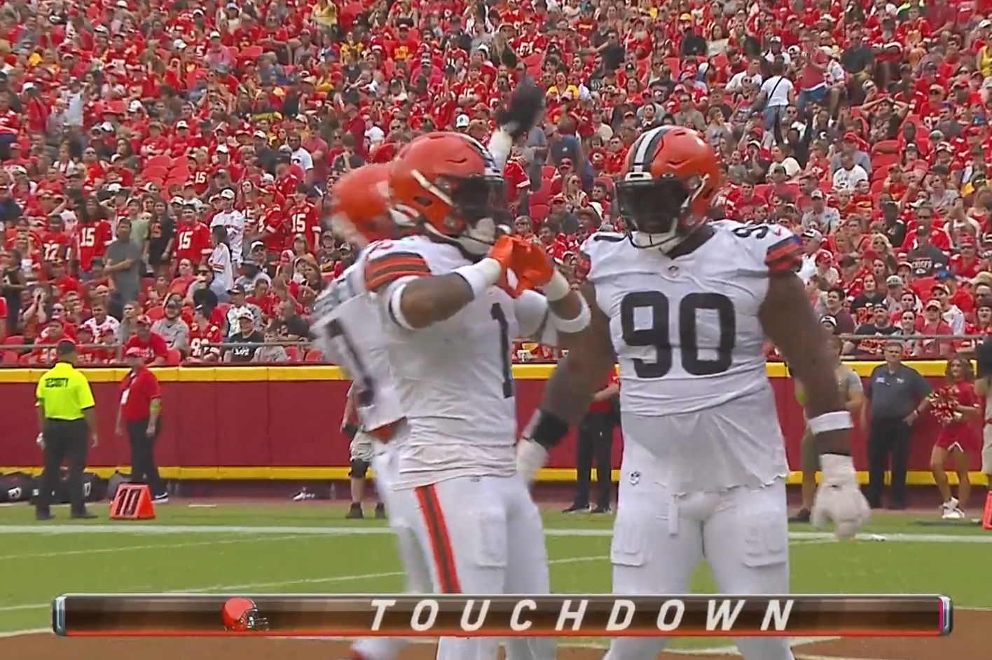 Browns' start final preseason game strong against Chiefs, fall 33