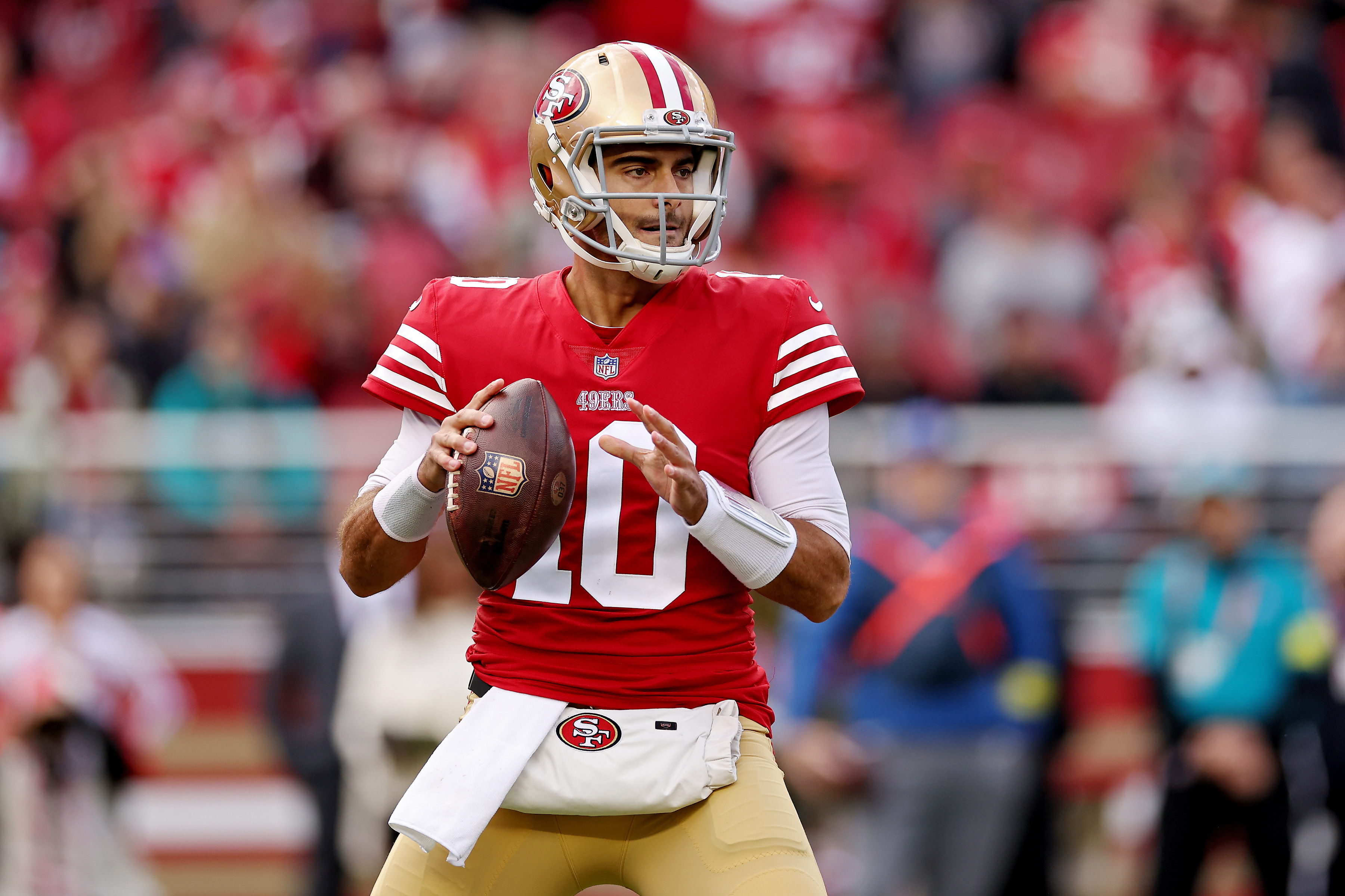 Jimmy Garoppolo update: 49ers HC Kyle Shanahan not optimistic