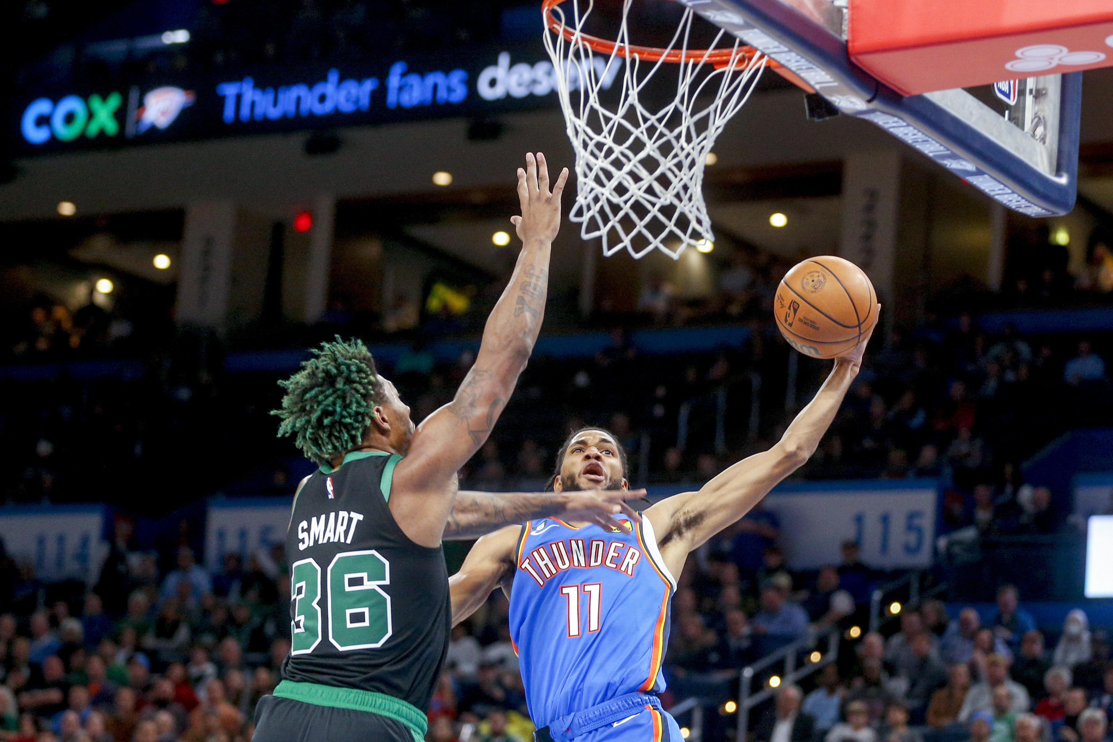 Boston Celtics survive late-game scare, take down Oklahoma City Thunder  111-105 - CelticsBlog