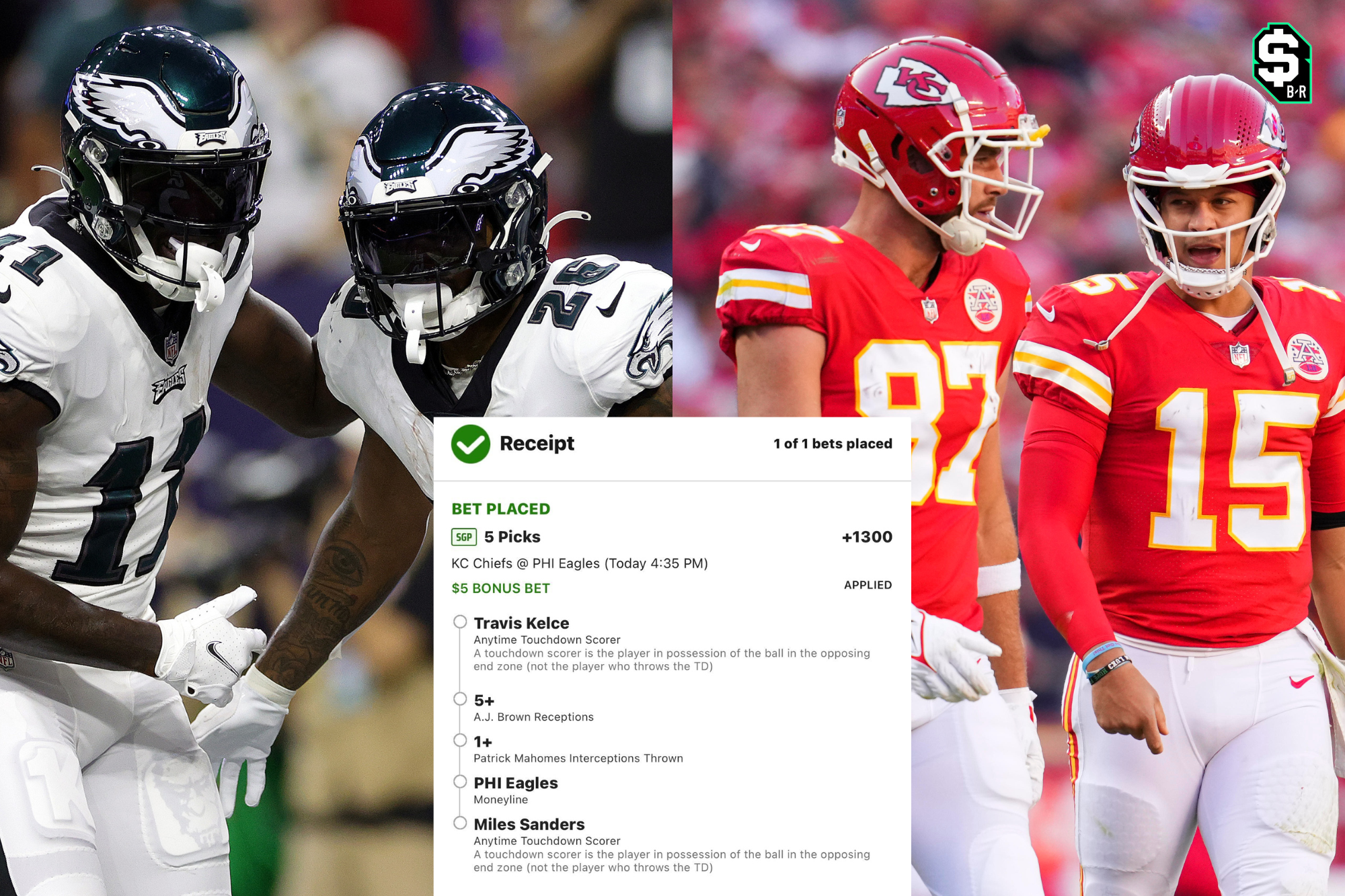 Best Philadelphia Eagles Super Bowl 57 Parlay vs Chiefs Returns Huge 13-1  Payout