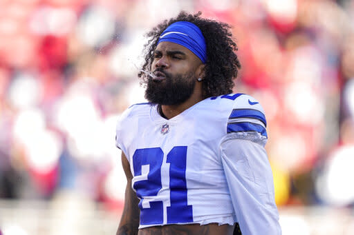 Ezekiel Elliott's Crop Top Suit A Hit On Twitter - CBS New York