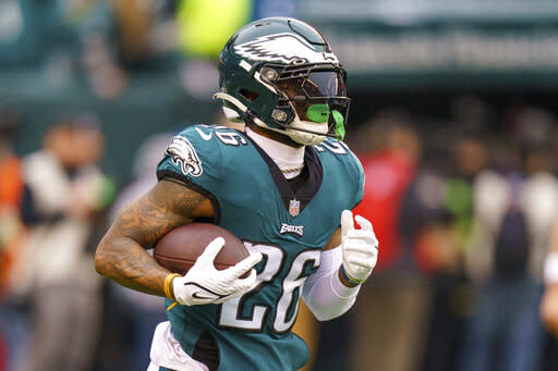 Is Kenny Gainwell replacing Miles Sanders as Eagles' lead running back? –  NBC Sports Philadelphia