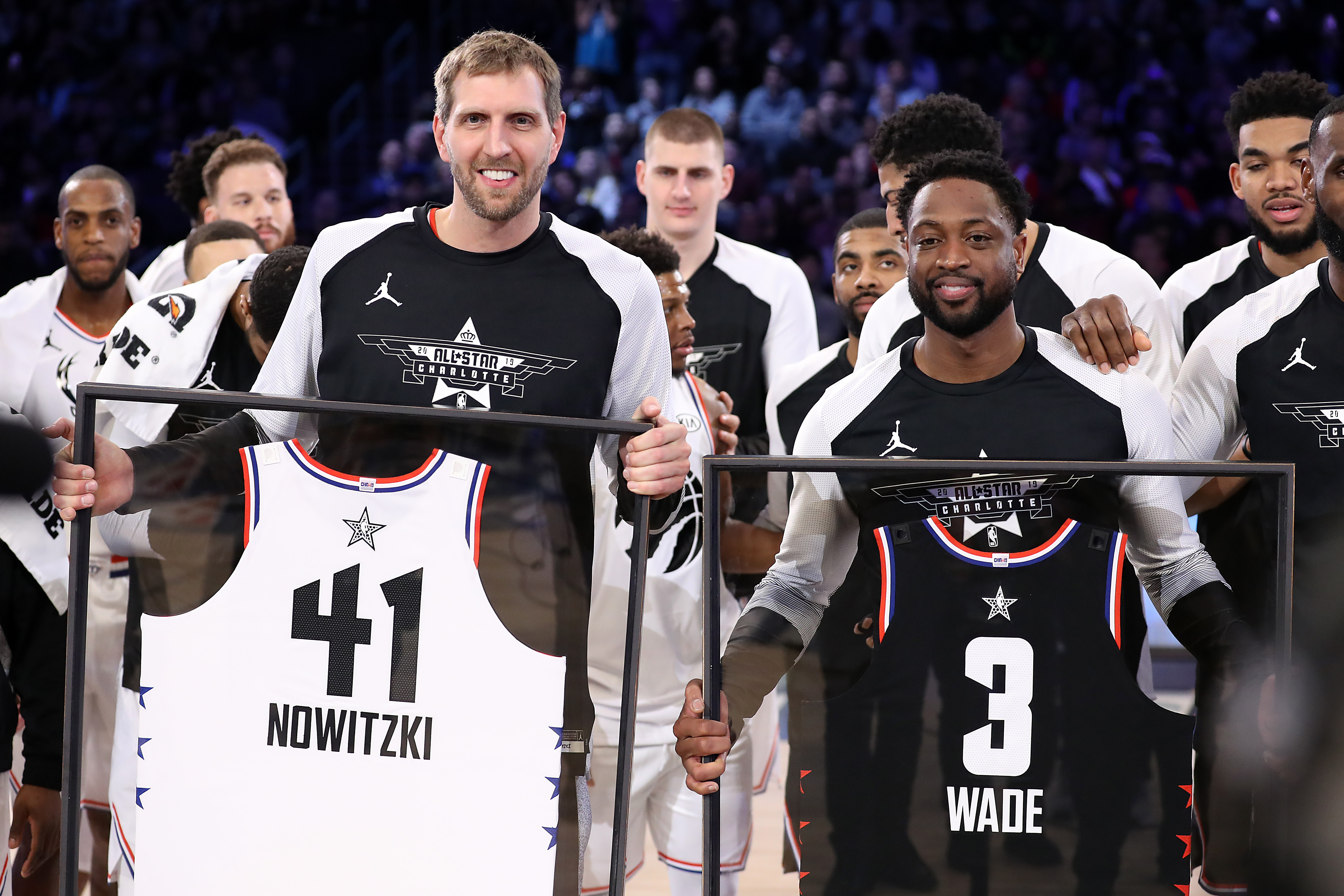 Dirk Nowitzki's jersey retirement night was a celebration of the