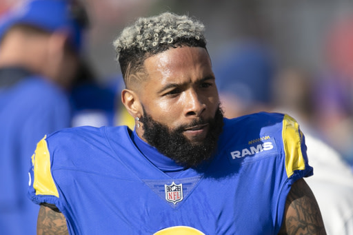 B/R Gridiron on X: First look at @obj in a Rams jersey 