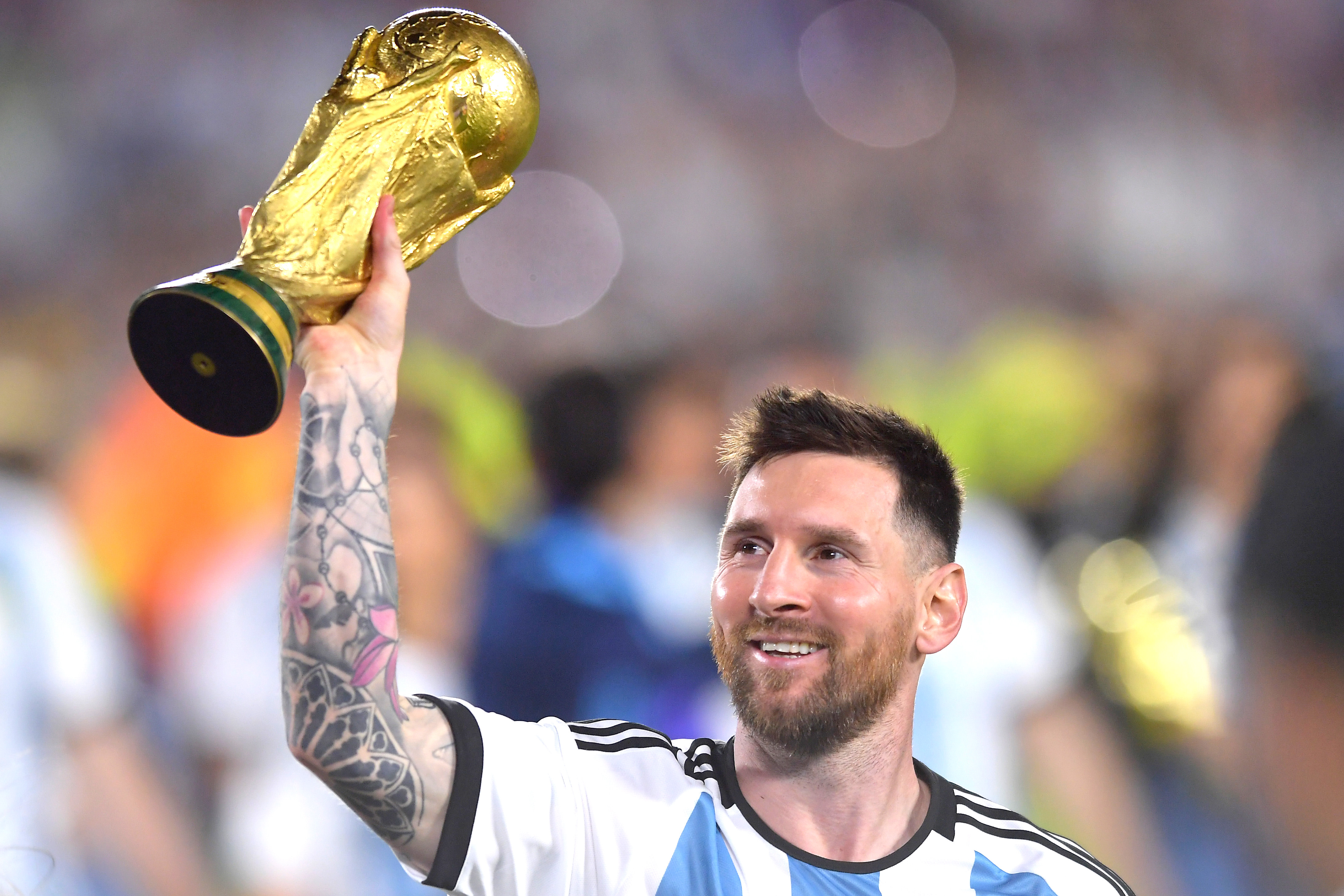 Lionel Messi Merch: Buy Argentina World Cup Soccer Jersey Online – Rolling  Stone