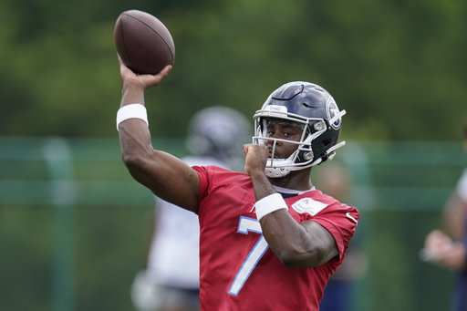 Titans, QB Malik Willis, Encouraged by Progress This Offseason