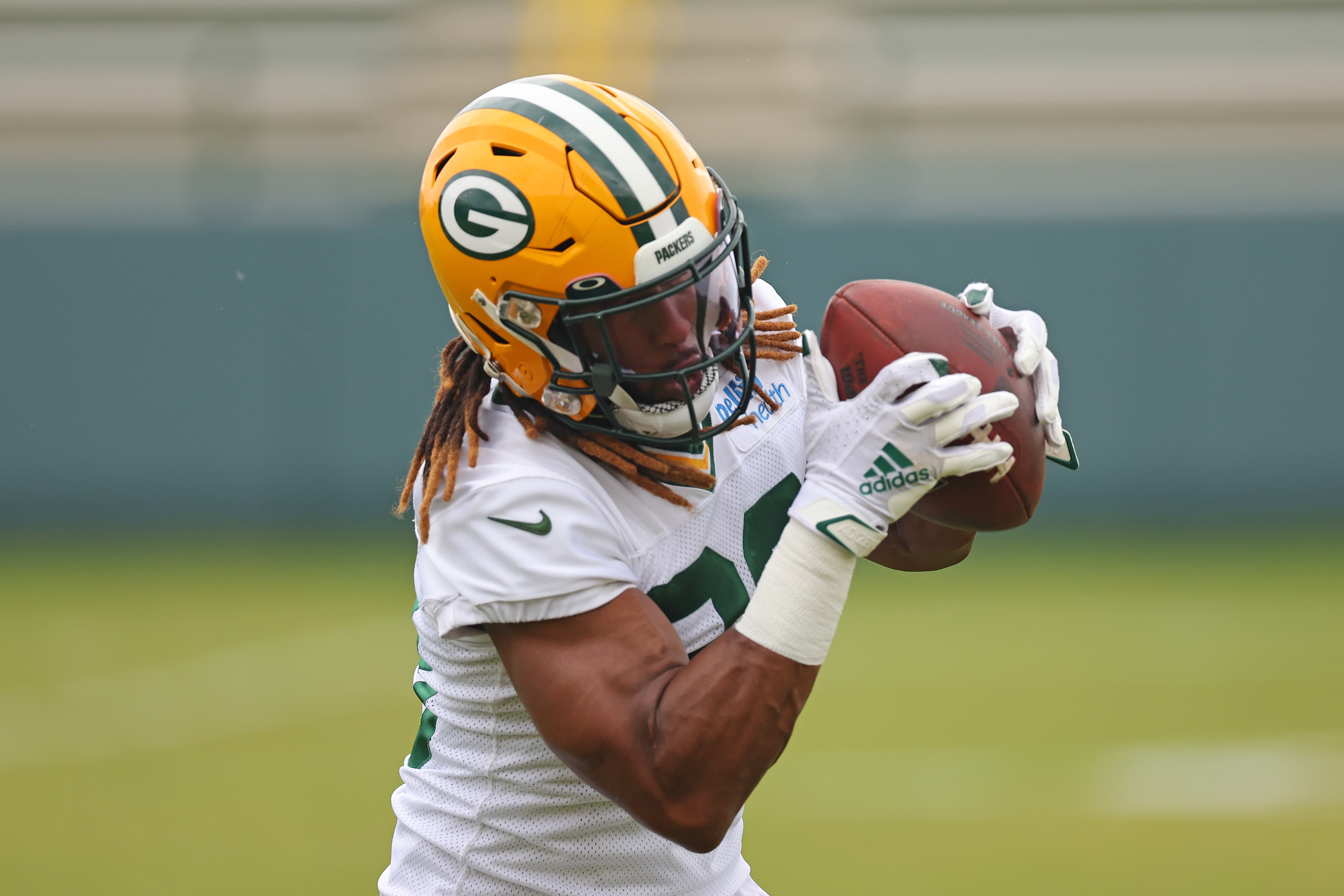 Packers RB AJ Dillon's Career at 'Crossroads' as He Seeks New Contract -  Sports Illustrated Green Bay Packers News, Analysis and More