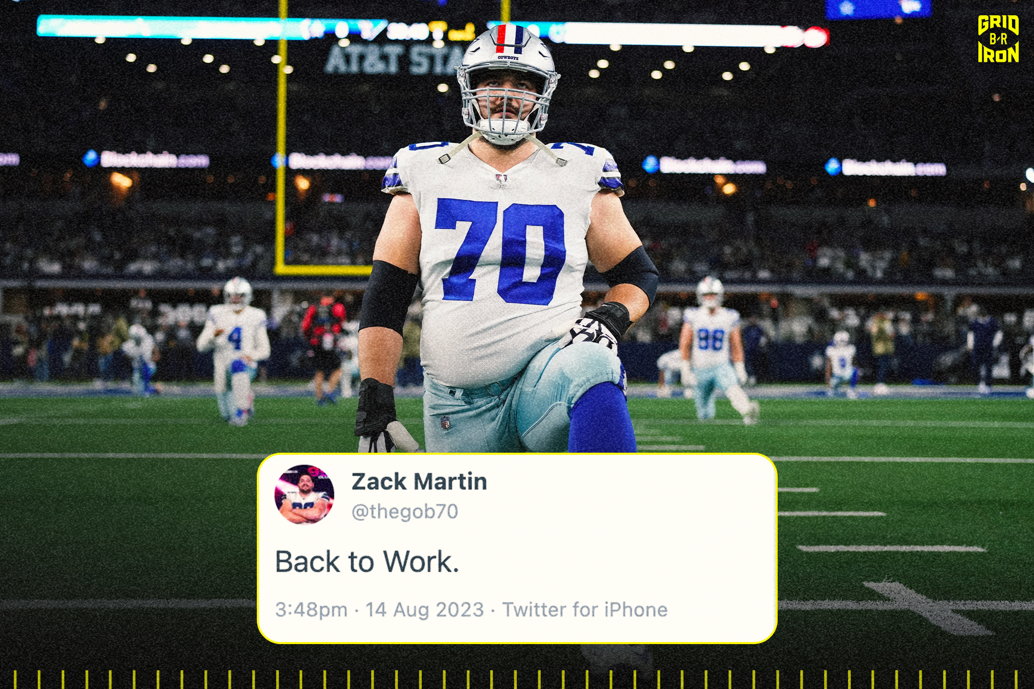 Dallas Cowboys RG Zack Martin Signs New Deal! 