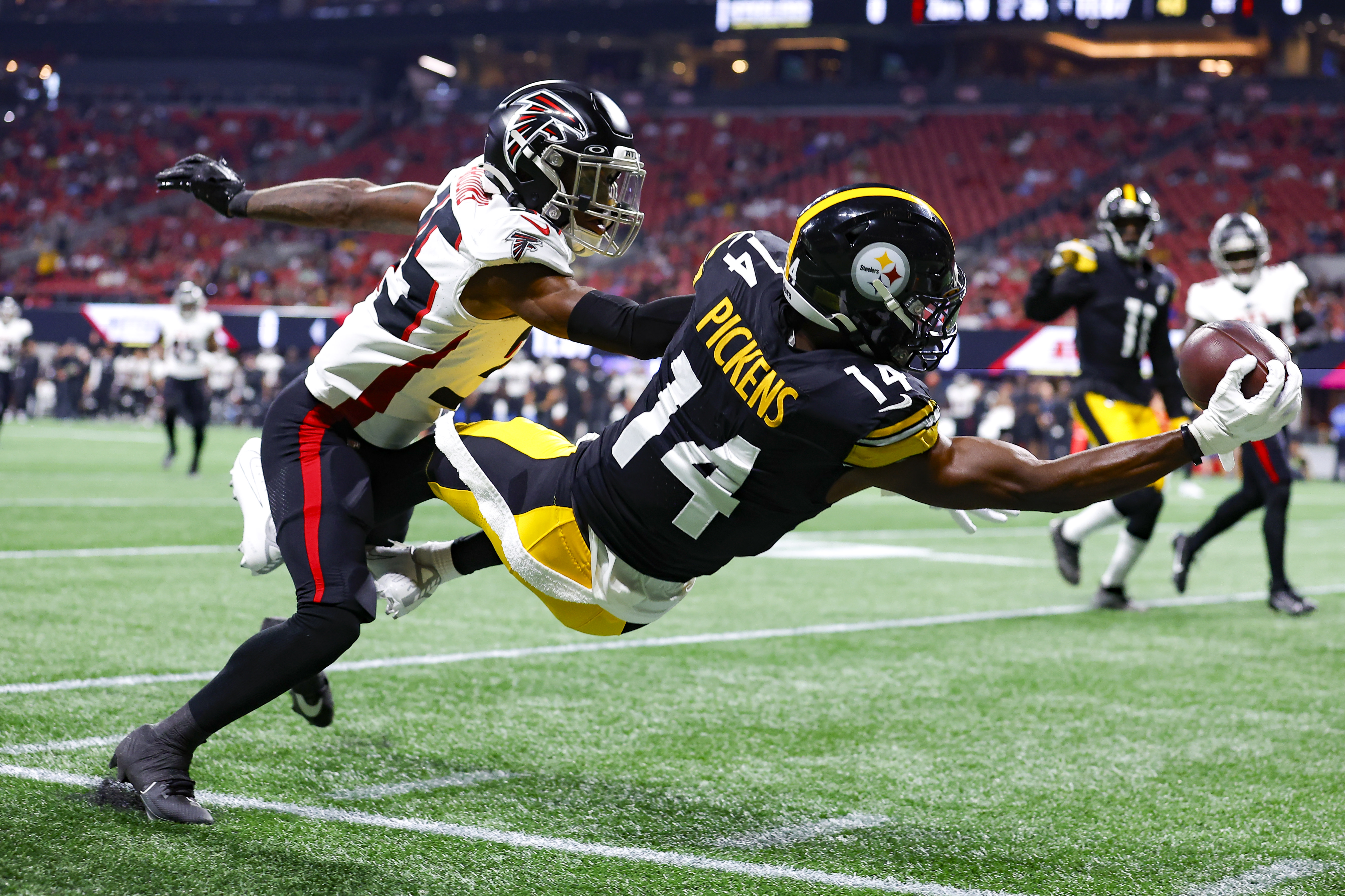 Falcons lose to Steelers 0-24