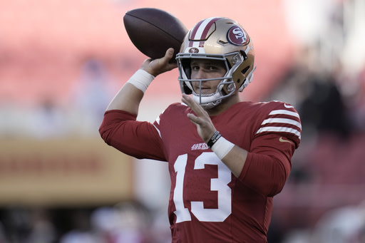 San Francisco 49ers tight end Charlie Woerner (89) during an NFL preseason  football game against the Los Angeles Chargers in Santa Clara, Calif.,  Friday, Aug. 25, 2023. (AP Photo/Jeff Chiu Stock Photo - Alamy