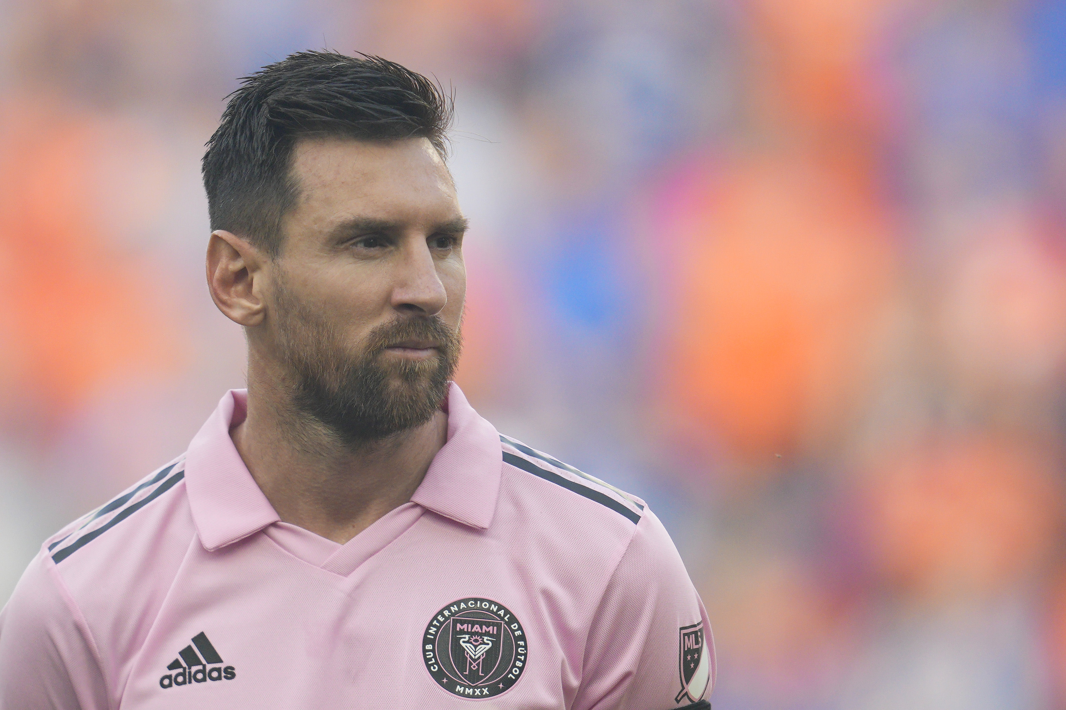 Lionel Messi's Kids Don Pink Jerseys & Adidas at Inter Miami Unveiling –  Footwear News