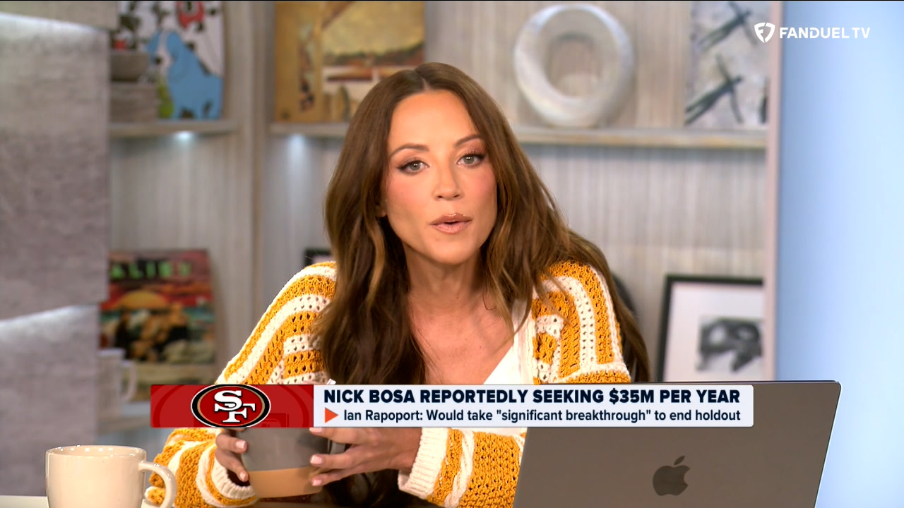 Rapoport: 49ers, Nick Bosa still seek 'significant breakthrough