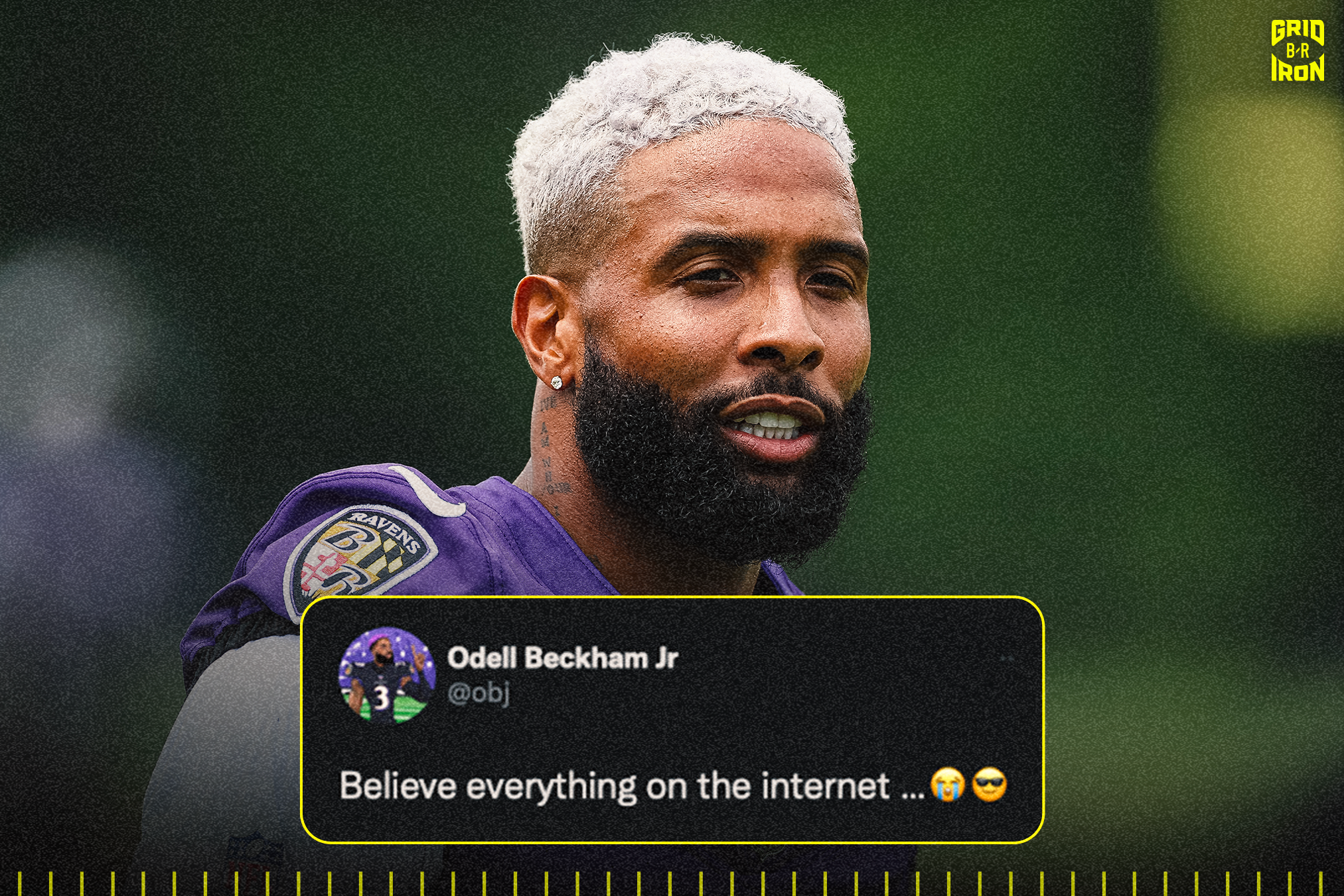 ESPN on X: Breaking: Odell Beckham Jr. is signing with the Ravens, he  announced on Instagram.  / X